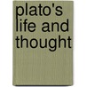Plato's Life and Thought door R.S. Bluck