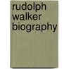 Rudolph Walker Biography door Verna Allette Wilkins