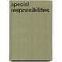 Special Responsibilities