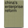 China's Enterprise Reform door You Ji