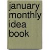 January Monthly Idea Book door Karen Sevaly
