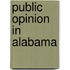 Public Opinion in Alabama