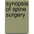 Synopsis of Spine Surgery