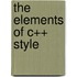 The Elements of C++ Style