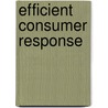 Efficient Consumer Response door Christian Lang