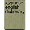Javanese English Dictionary door Stuart Robson