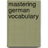 Mastering German Vocabulary