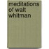 Meditations of Walt Whitman