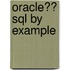 Oracle�� Sql by Example