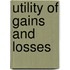 Utility of Gains and Losses