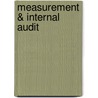 Measurement & Internal Audit door Andrew Fight