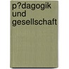 P�Dagogik Und Gesellschaft door Benjamin Lex