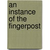 An Instance of the Fingerpost door Iain Pears