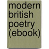 Modern British Poetry (Ebook) door Louis Untermeyer
