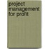 Project Management for Profit