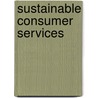Sustainable Consumer Services by Minna Halme