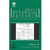 Advances in Botanical Research door John H. Andrews
