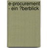 E-Procurement - Ein �Berblick by Stephan Mohr