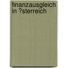 Finanzausgleich in �Sterreich by Stefan Wurm