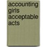 Accounting Girls Acceptable Acts
