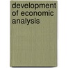Development of Economic Analysis by Ingrid Rima