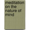Meditation on the Nature of Mind by Khonton Lh�ndrub