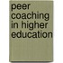 Peer Coaching in Higher Education