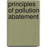 Principles of Pollution Abatement door S. Jorgensen