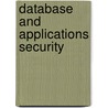 Database And Applications Security door Bhavani M. Thuraisingham