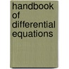 Handbook of Differential Equations door P. Drabek