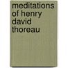 Meditations of Henry David Thoreau by Chris Highland