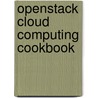 Openstack Cloud Computing Cookbook door Kevin Jackson