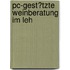Pc-Gest�Tzte Weinberatung Im Leh