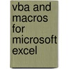 Vba and Macros for Microsoft Excel door Tracy Syrstad