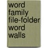 Word Family File-Folder Word Walls