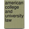 American College and University Law door Klint Alexander