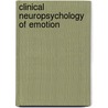 Clinical Neuropsychology of Emotion by Yana Suchy