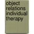Object Relations Individual Therapy
