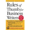 Rules of Thumb for Business Writers door Elaine Hughes