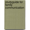 Studyguide for Family Communication door Cram101 Textbook Reviews
