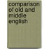 Comparison of Old and Middle English