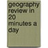 Geography Review in 20 Minutes a Day