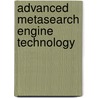 Advanced Metasearch Engine Technology by Weiyi Meng