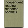 Independent Reading Response Booklets door Karen Kellaher
