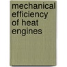 Mechanical Efficiency of Heat Engines door Senft