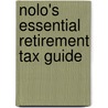 Nolo's Essential Retirement Tax Guide by Twila Slesnick
