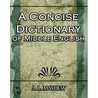 A Concise Dictionary of Middle English door Walter W. Skeat