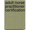 Adult Nurse Practitioner Certification door Springer