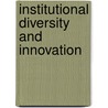 Institutional Diversity and Innovation door Sebastian Schfer