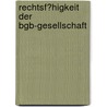 Rechtsf�Higkeit Der Bgb-Gesellschaft by Wolfgang Ziebarth